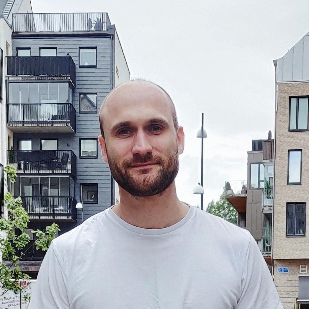 Porträtt av Daniel Granlund, utvecklare och grundare av Granlund IT